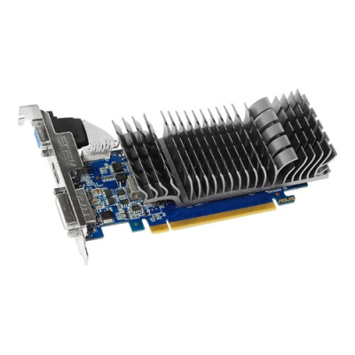 Asus GeForce GT 610 810Mhz PCI-E 2.0 2048Mb 1200Mhz 64 bit DVI HDMI HDCP GT610-SL-2GD3-L