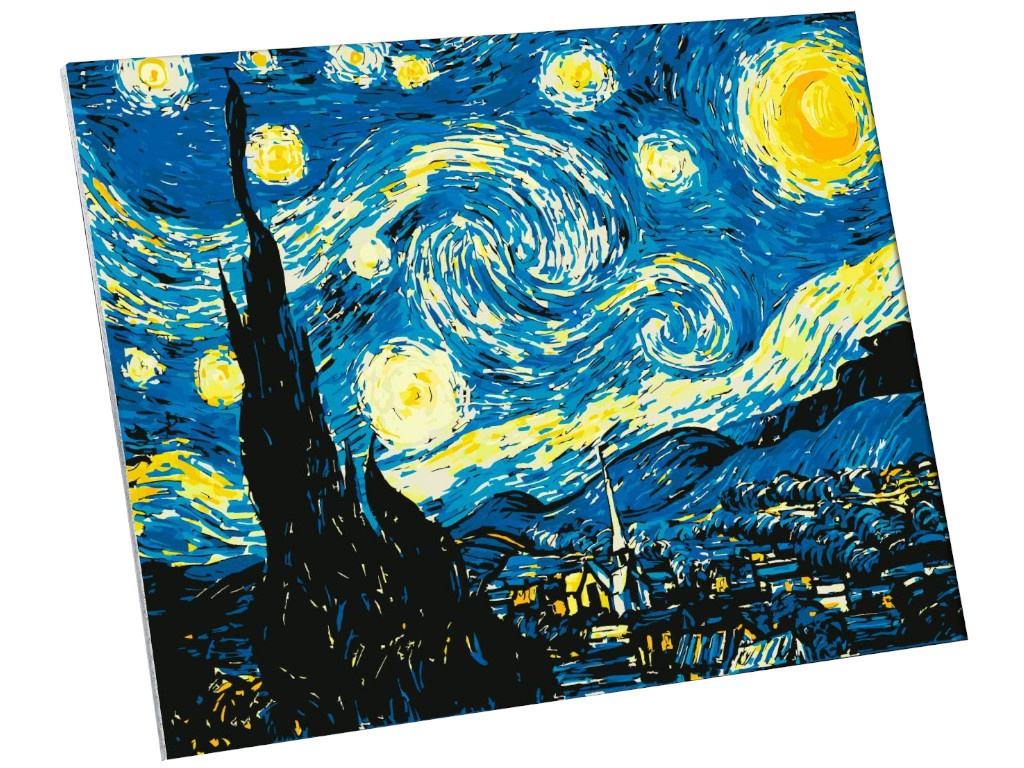 Картина по номерам Школа талантов Звёздная ночь. Винсент ван Гог 40x50cm 5135001, Звёздная ночь. Винсент ван Гог 5135001
Картина по номерам Школа талантов Звёздная ночь. Винсент ван Гог 40x50cm 5135001, Звёздная ночь. Винсент ван Гог 5135001