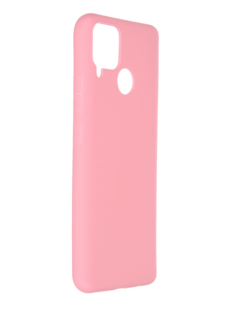 Чехол Neypo для Realme C15 Soft Matte Silicone Pink NST18938