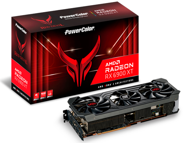 Видеокарта PowerColor AMD Radeon RX 6900XT 2015Mhz PCI-E 16384Mb 16000Mhz 256 bit 3xDP HDMI AXRX 6900XT 16GBD6-3DHE/OC Выгодный набор + серт. 200Р!!!
Видеокарта PowerColor AMD Radeon RX 6900XT 2015Mhz PCI-E 16384Mb 16000Mhz 256 bit 3xDP HDMI AXRX 6900XT 16GBD6-3DHE/OC Выгодный набор + серт. 200Р!!!