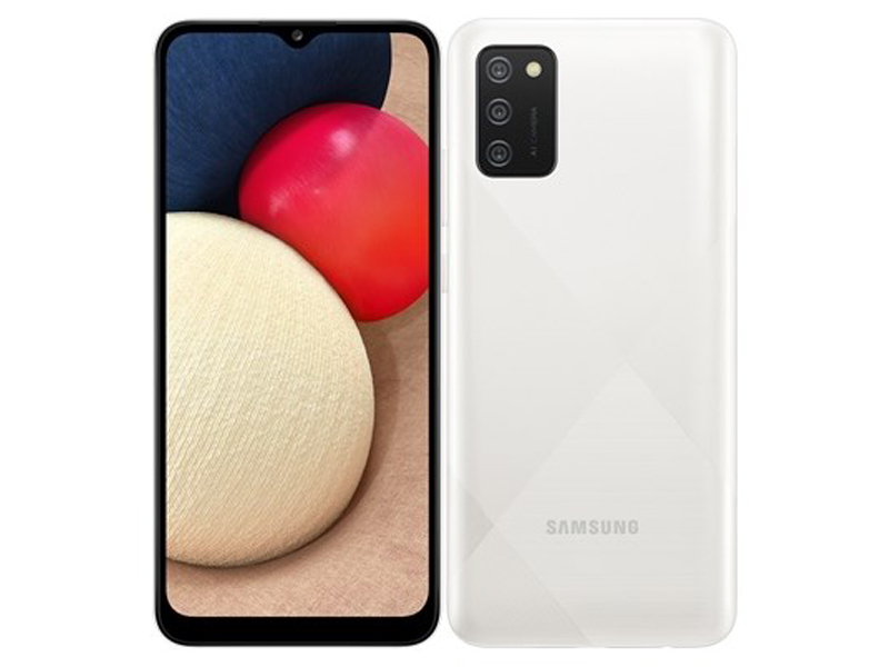 Сотовый телефон Samsung SM-A025F Galaxy A02S 3Gb/32Gb White Выгодный набор + серт. 200Р!!!