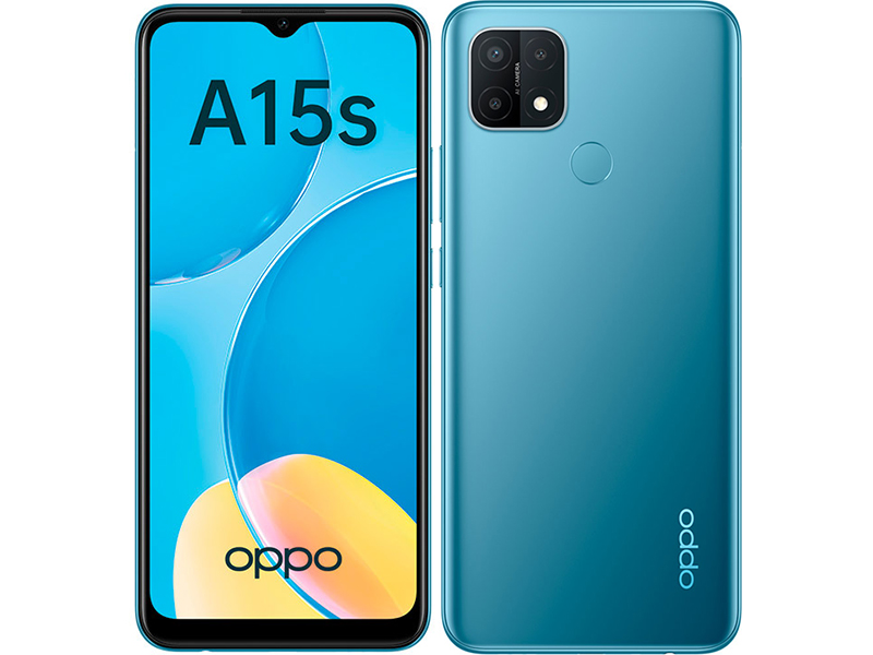 Сотовый телефон Oppo A15s 4/64Gb Light-Blue