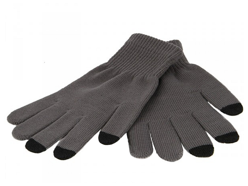  Теплые перчатки для сенсорных дисплеев iGlover Classic Light Grey
