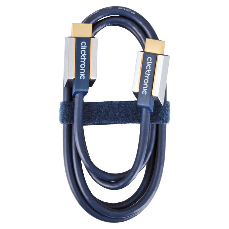 Аксессуар Clicktronic HDMI / HDMI Ethernet HD/3D-TV 1.5m 70502