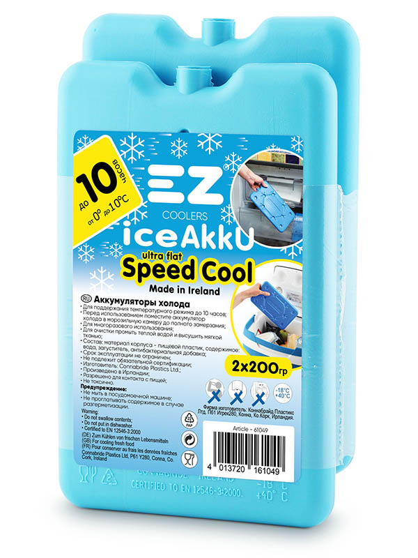 фото Аккумулятор холода ez coolers ice akku 2x200g 61049