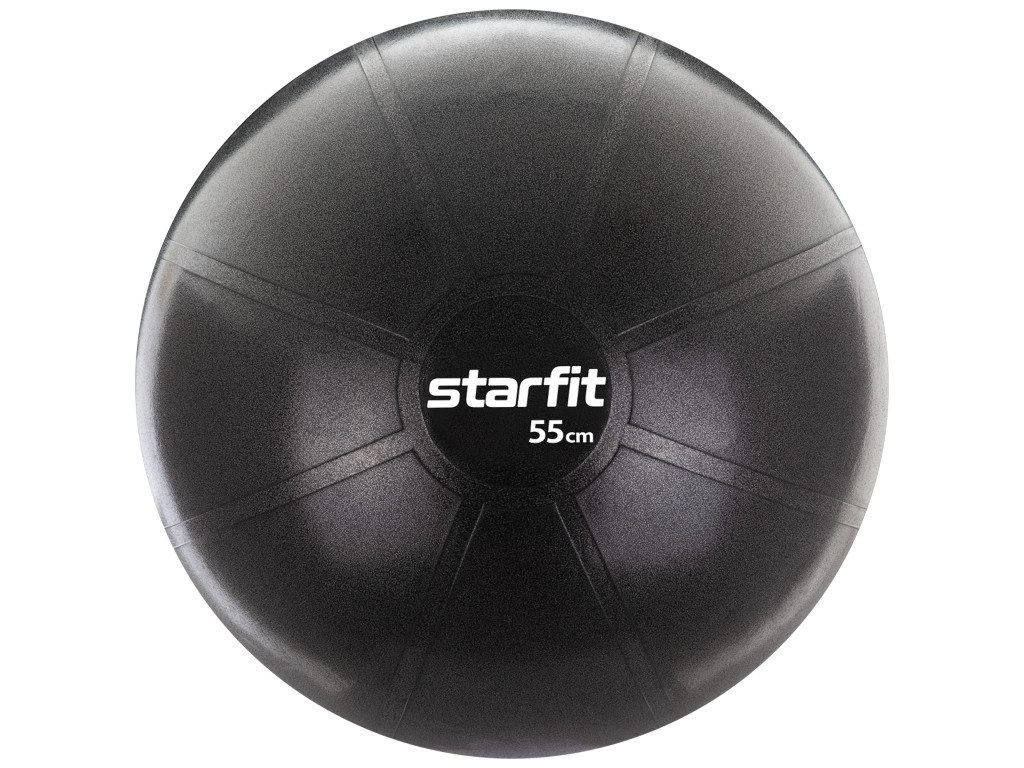 Фитбол Starfit Pro GB-107 55cm Black УТ-00016548