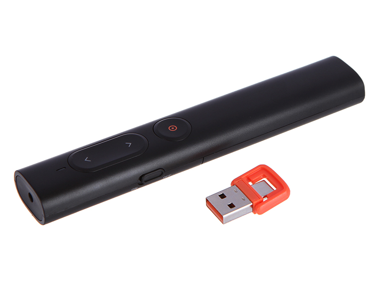 Лазерная указка Baseus Orange Dot PPT wireless Presenter Black ACFYB-A01