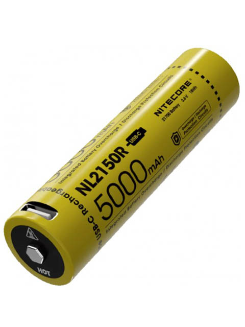 Аккумулятор Nitecore 21700 Li-Ion 5000mAh NL2150R / 19452