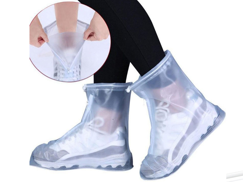 фото Чехлы защитные для обуви на замке zdk 505 размер l white