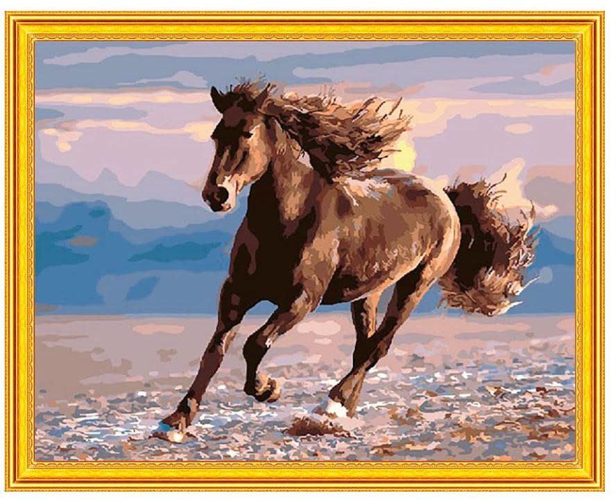 Картина по номерам Mazari Конь 40х50cm M-11641