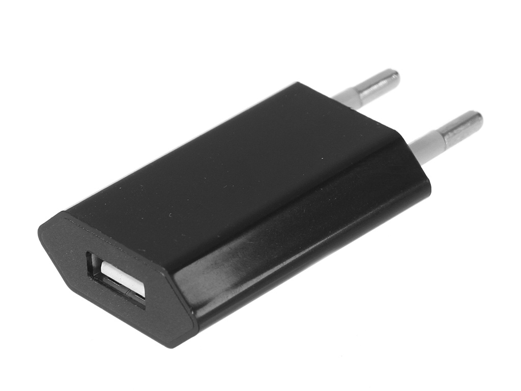 Зарядное устройство Media Gadget HPS-110U USB 1А Black MGHPS110UBK