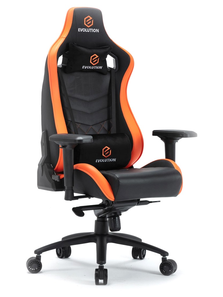 фото Компьютерное кресло evolution avatar m black-orange 38033