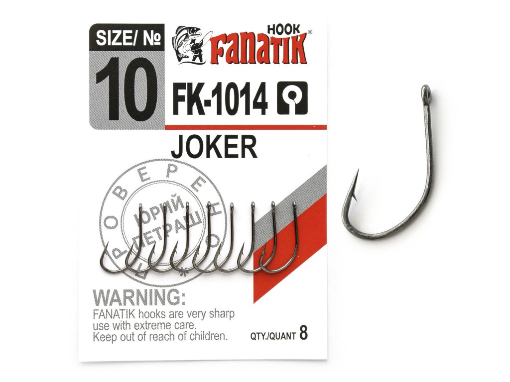 Крючки Fanatik Joker №10 FK-1014-10