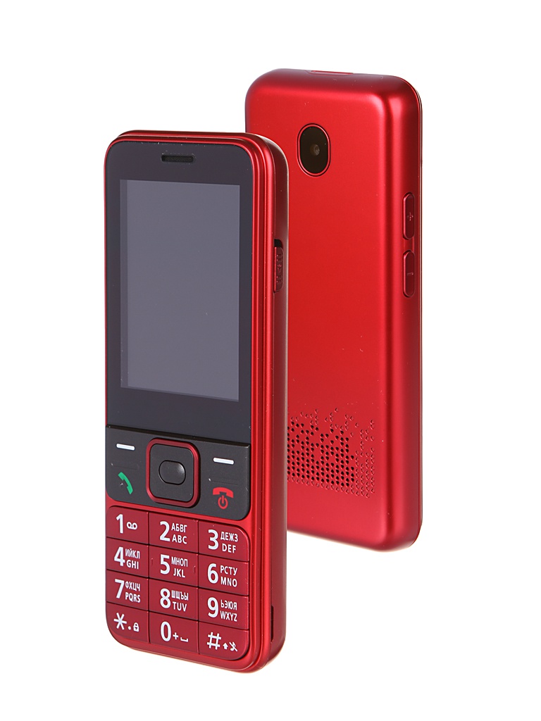 Сотовый телефон Panasonic KX-TF200RU Red