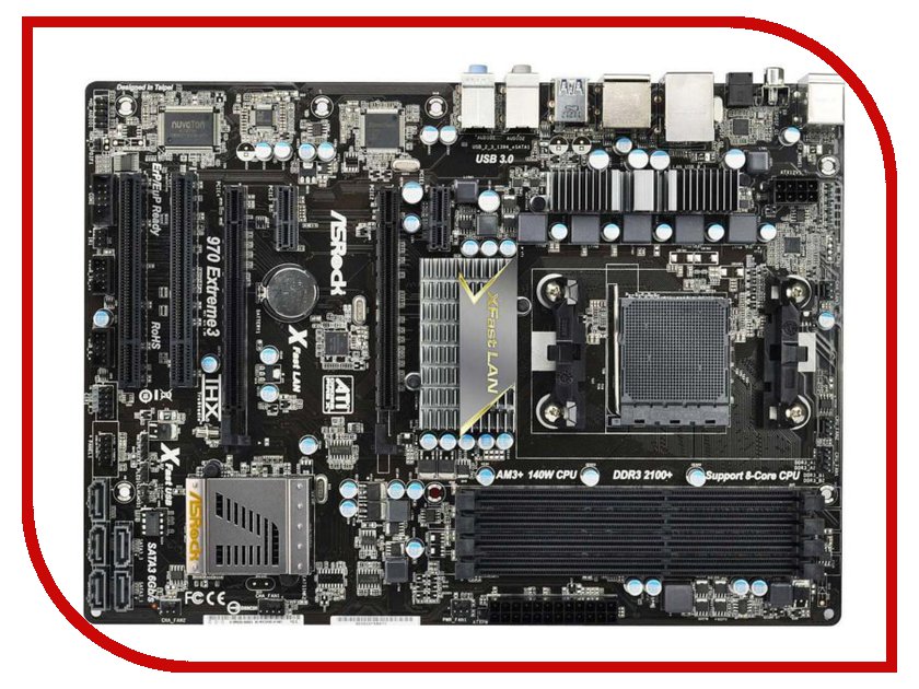Материнские платы 970 Extreme3 Материнская плата ASRock 970 Extreme3 / 970 Extreme3 R2.0