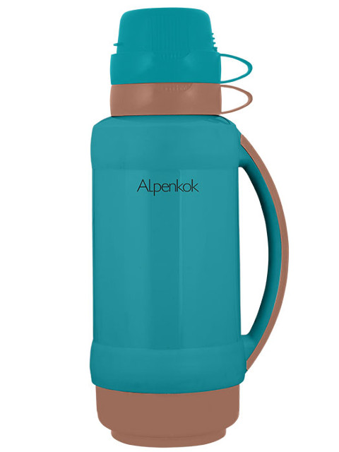 Термос Alpenkok 1.8L AK-18025S Turquoise-Brown