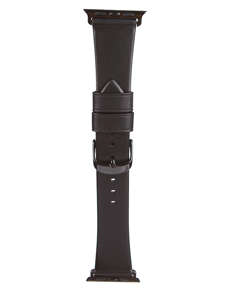 Аксессуар Ремешок Nomad для APPLE Watch 40mm/38mm Modern Slim Leather Strap Black-Black NM10J1B000