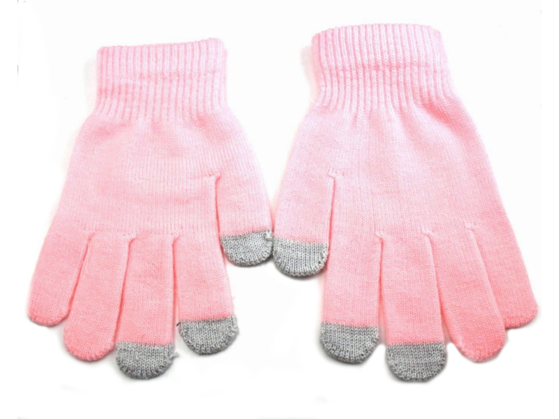  Теплые перчатки для сенсорных дисплеев Liberty Project M Light-Pink