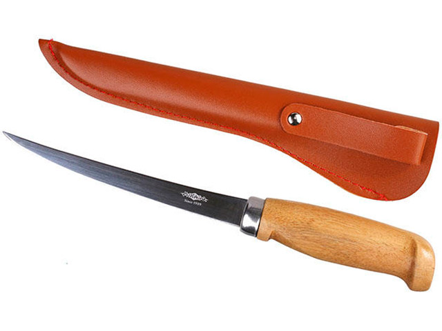 фото Рыбацкий филейный нож mikado amn-604 - длина лезвия 150mm
