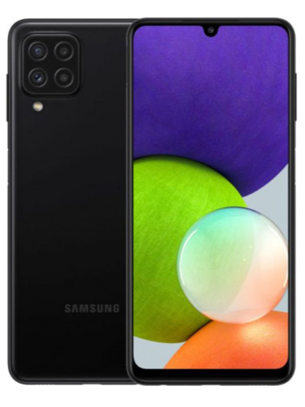 Сотовый телефон Samsung SM-A225F Galaxy A22 4/128Gb Black Выгодный набор + серт. 200Р!!!