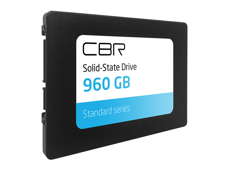 

Твердотельный накопитель CBR Standart SSD-960GB-2.5-ST21, SSD-960GB-2.5-ST21