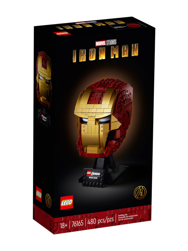 фото Lego marvel avengers шлем железного человека 480 дет. 76165