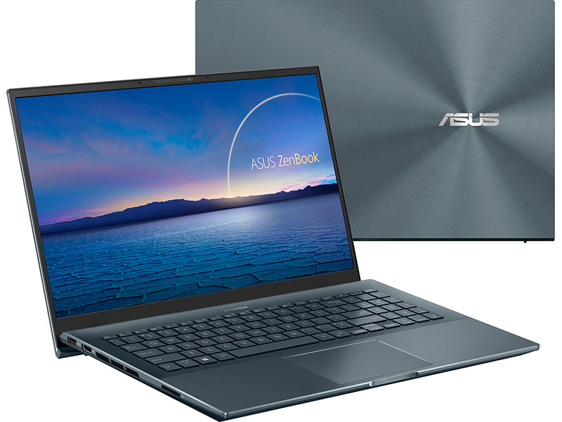 фото Ноутбук asus zenbook pro 15 ux535li-bn221t 90nb0rw2-m05450 (intel core i7-10870h 2.2ghz/16384mb/1tb ssd/no odd/nvidia geforce gtx 1650 ti 4096mb/wi-fi/cam/15.6/1920x1080/windows 10 64-bit)
