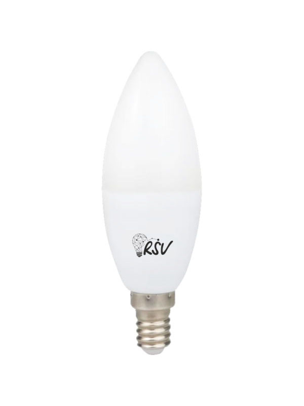 Лампочка RSV C37 E14 10W 160-265V 3000K 900Lm RSV-C37-10W-3000K-E14, RSV-C37-10W-3000K-E14
Лампочка RSV C37 E14 10W 160-265V 3000K 900Lm RSV-C37-10W-3000K-E14, RSV-C37-10W-3000K-E14