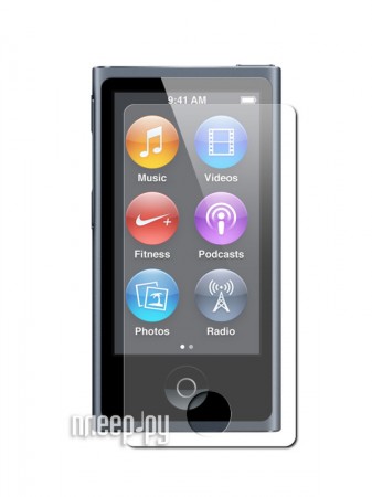 LuxCase Защитная пленка LuxCase for Apple iPod Nano 7 суперпрозрачная 80268