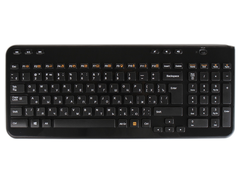 Logitech Клавиатура беспроводная Logitech Wireless Keyboard K360 920-003095