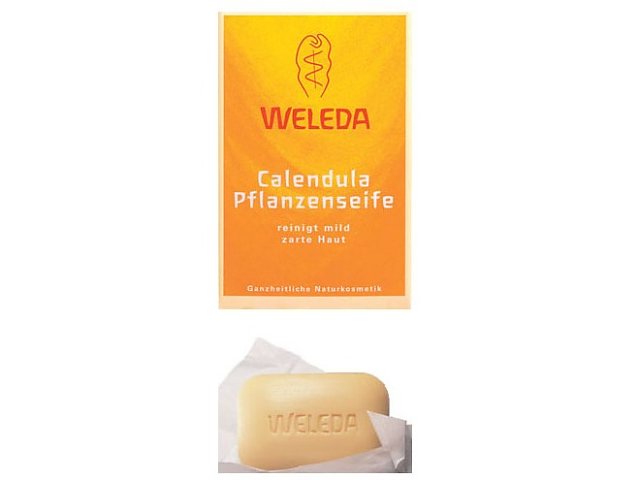 Weleda - Средство для детей Weleda мыло с календулой 100 г 9894