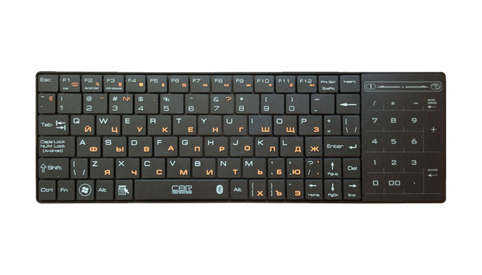 CBR Клавиатура беспроводная CBR KB 478Bt Black