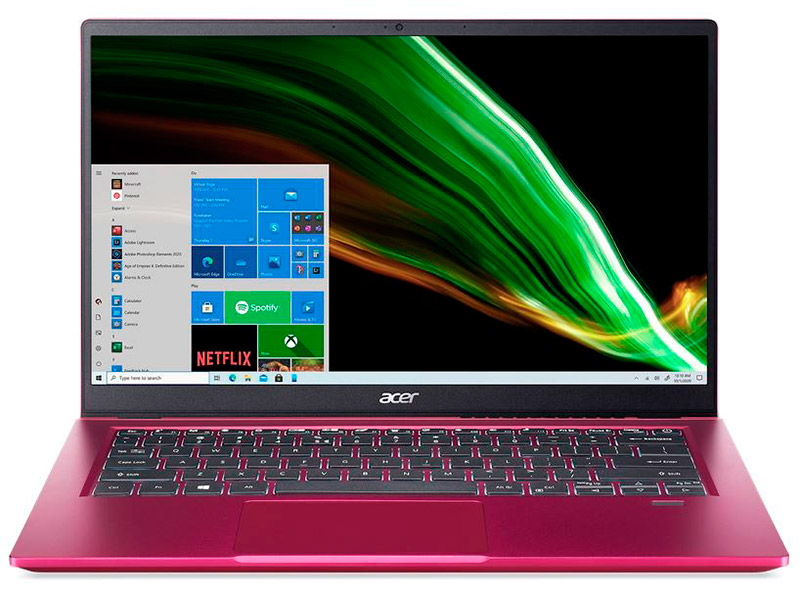 фото Ноутбук acer swift 3 sf314-511-36b5 nx.acser.001 (intel core i3-1115g4 3.0ghz/8192mb/256gb ssd/no odd/intel hd graphics/wi-fi/cam/14/1920x1080/windows 10 64-bit)