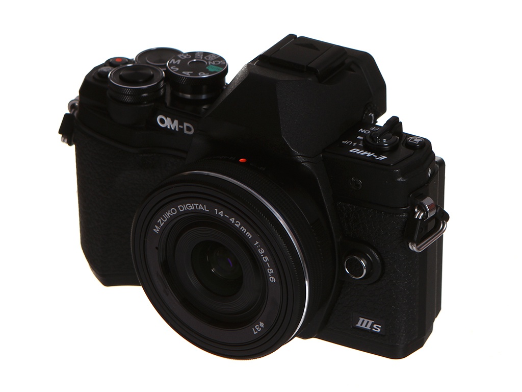 фото Фотоаппарат olympus e-m10 mark iii s 14-42 ez kit black