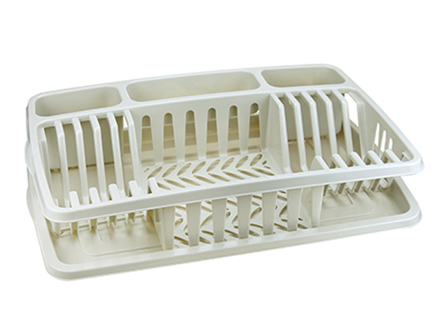 фото Сушилка для посуды фланто 50.8x33.8x10.4cm пластмассовая white 488сбел без производителя