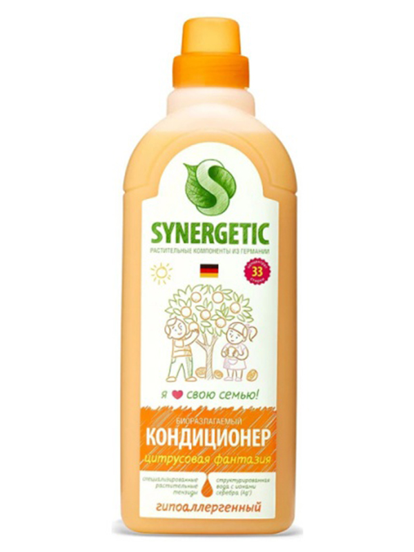 Средство Кондиционер для белья Synergetic Цитрусовая фантазия 1L 4623722258212, Цитрусовая фантазия
Средство Кондиционер для белья Synergetic Цитрусовая фантазия 1L 4623722258212, Цитрусовая фантазия