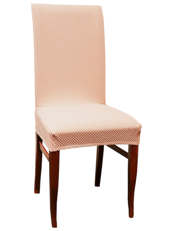 фото Чехол на стул luxalto fukra oval t003 beige 11323