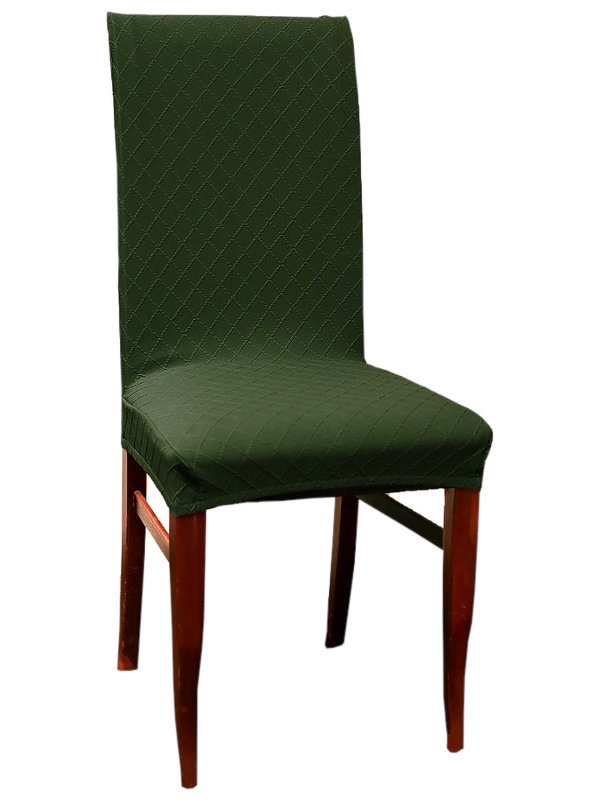 фото Чехол на стул luxalto fukra rhombus t001 green 11308