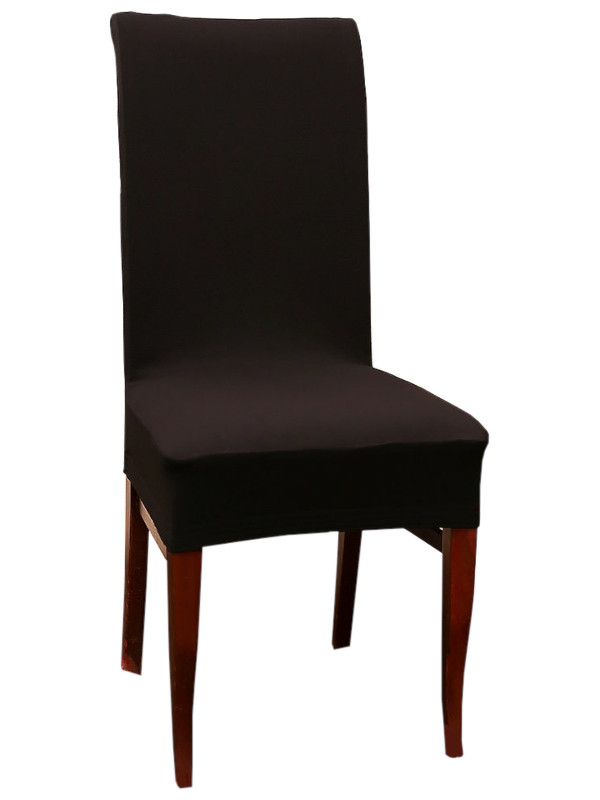 фото Чехол на стул luxalto jacquard w002 black 11362