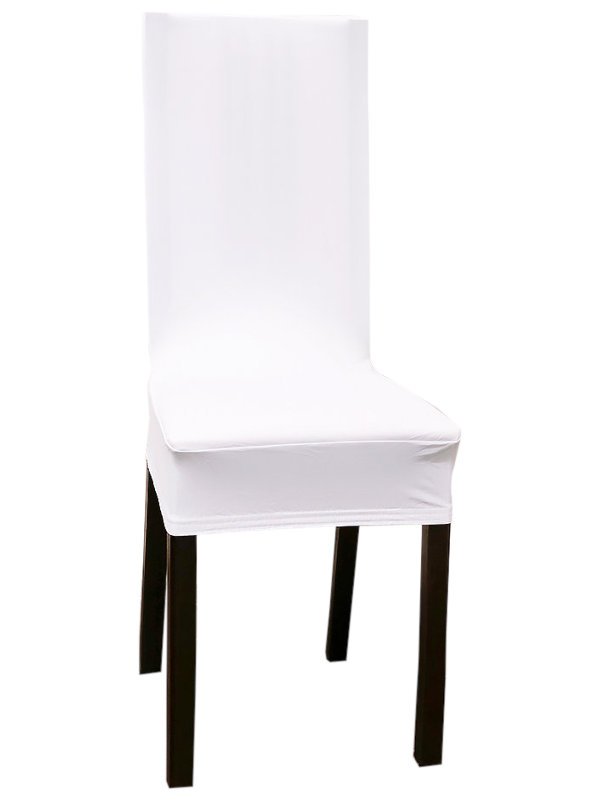 фото Чехол на стул luxalto jersey w003 white 11383