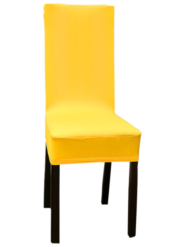 фото Чехол на стул luxalto jersey w003 yellow 11395