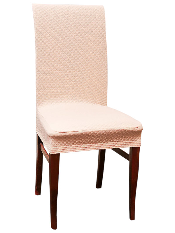 фото Чехол на стул luxalto quilting w001 soft pink 11344