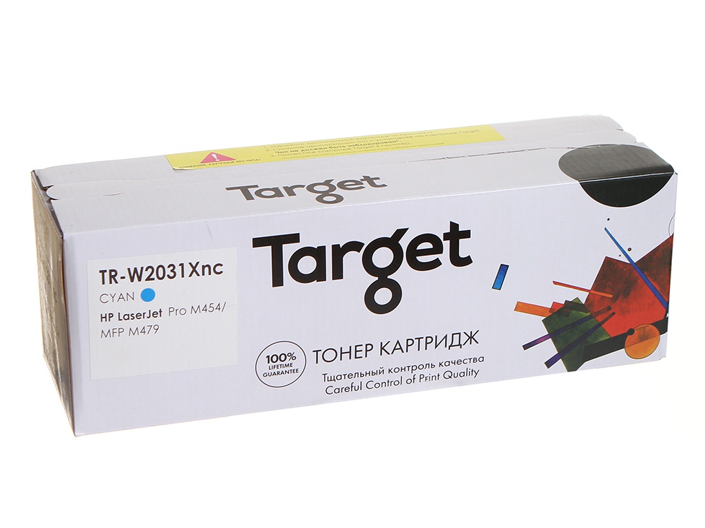Картридж Target TR-W2031Xnc Cyan для HP W2031X (№415X) LJ Pro M454/MFP M479, TR-W2031Xnc
Картридж Target TR-W2031Xnc Cyan для HP W2031X (№415X) LJ Pro M454/MFP M479, TR-W2031Xnc