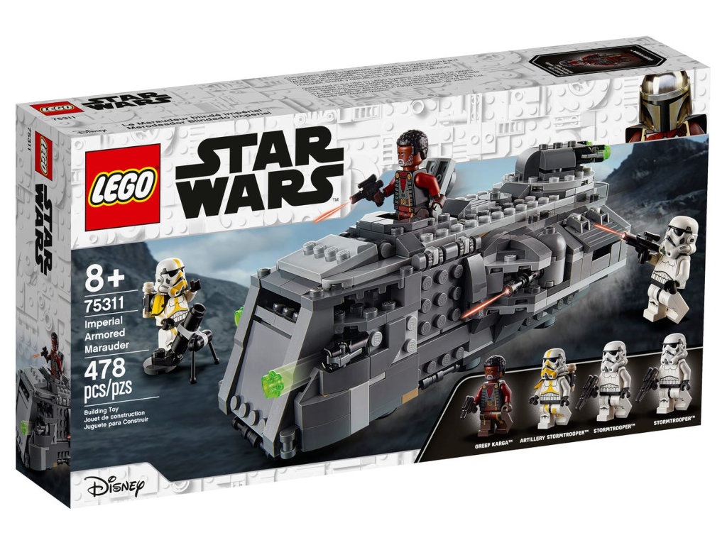 Конструктор Lego Star Wars Mandalorian Имперский бронированный корвет типа Мародер 478 дет. 75311, Имперский бронированный корвет типа Мародер
Конструктор Lego Star Wars Mandalorian Имперский бронированный корвет типа Мародер 478 дет. 75311, Имперский бронированный корвет типа Мародер