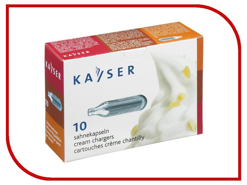 Кремер KAYSER KC02-10 1111 / MOSA NN08-01 баллончики для кремера 10шт
