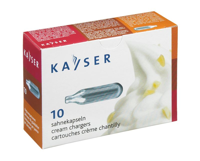 KAYSER - Кремер KAYSER KC02-10 1111 баллончики для кремера 10шт