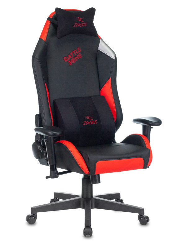фото Компьютерное кресло zombie hero battlezone pro black-red 1535352 выгодный набор + серт. 200р!!!