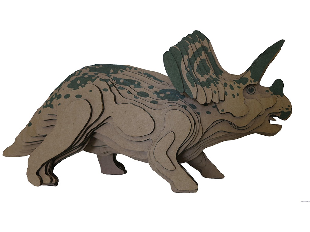 

3D-пазл PandaPuzzle Торозавр АВ 1206, Торозавр
