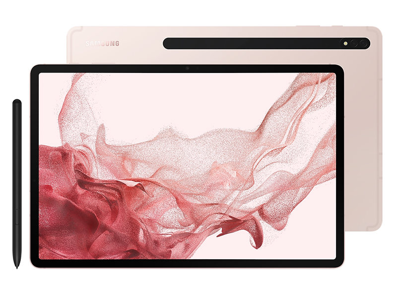 Планшет Samsung Galaxy Tab S8 Plus Wi-Fi 128Gb Pink-Gold SM-X800NIDAS (Snapdragon 8 Gen 1 1.7Ghz/8192Mb/128Gb/Wi-Fi/Bluetooth/Cam/12.4/2800x1752/Android), Samsung Galaxy Tab S8 Plus
Планшет Samsung Galaxy Tab S8 Plus Wi-Fi 128Gb Pink-Gold SM-X800NIDAS (Snapdragon 8 Gen 1 1.7Ghz/8192Mb/128Gb/Wi-Fi/Bluetooth/Cam/12.4/2800x1752/Android), Samsung Galaxy Tab S8 Plus