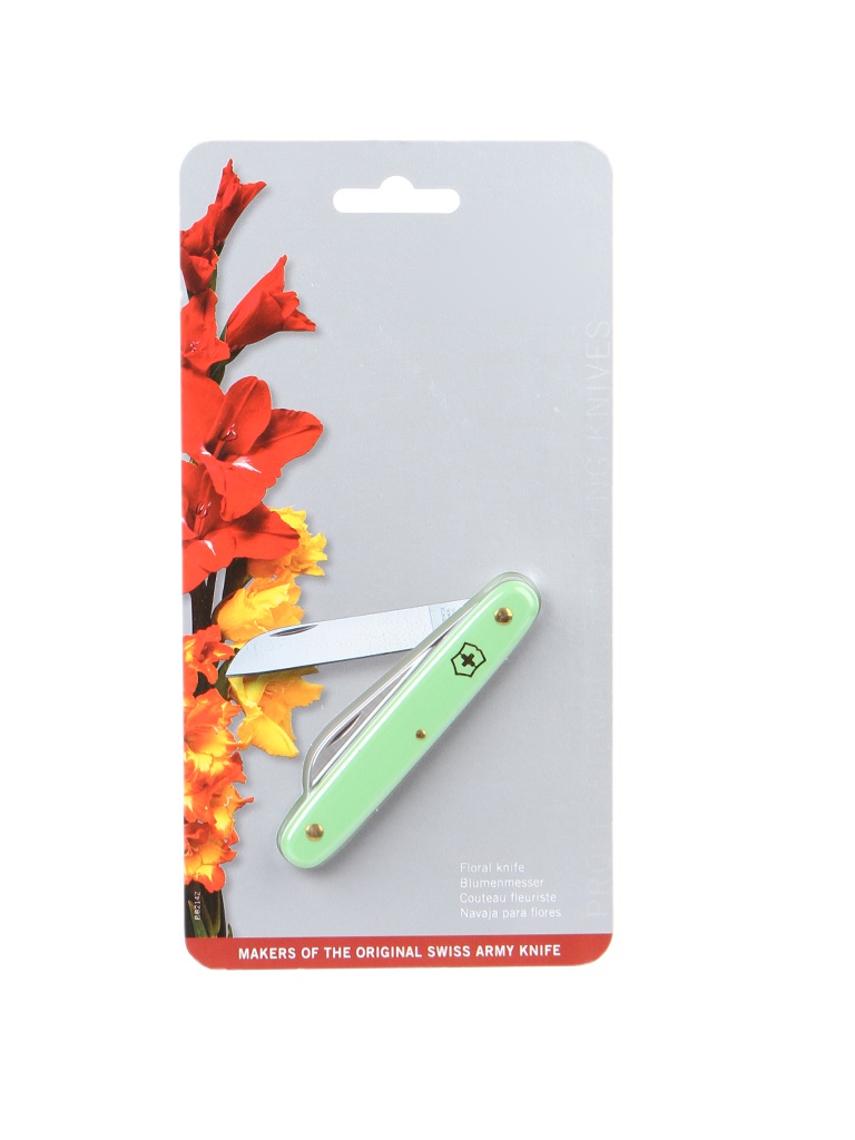 фото Нож victorinox ecoline floral 3.9050.47b1 - длина лезвия 55mm